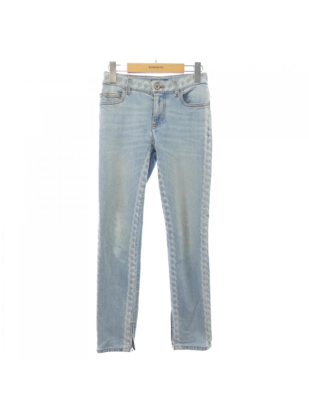 Chanel 19P Jeans Blue